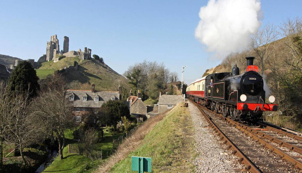 swanage railway steam train_1